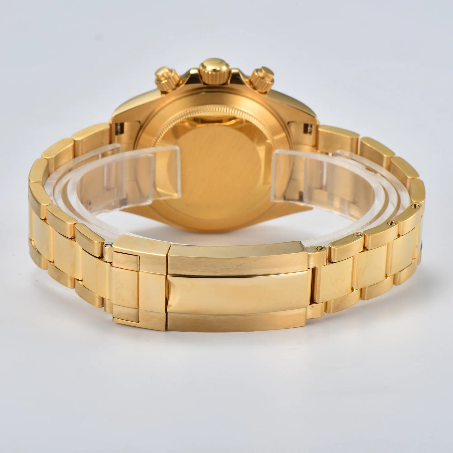 Luxury VK63 Watches gold 39mm quartz Chronograph Business Watch Men's VK63 Sport Sapphire Glass Gem dial Ceramic bezel inser