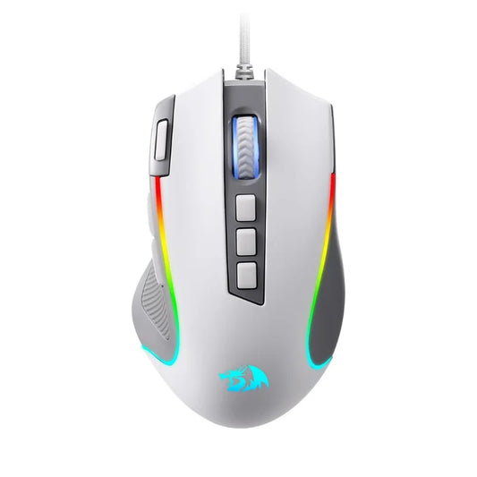 Redragon M612 RGB Gaming Wired Mouse, 8000 DPI Optical Gaming Mouse with 9 Programmable Buttons, RGB Backlit Gamer Mouse for PC & Laptop
