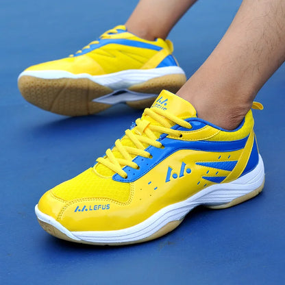 New Badminton Shoes Professional Competition Men and Women Unisex Sports Shoes Tennis Shoes Lightweight Table Tennis Sneakers