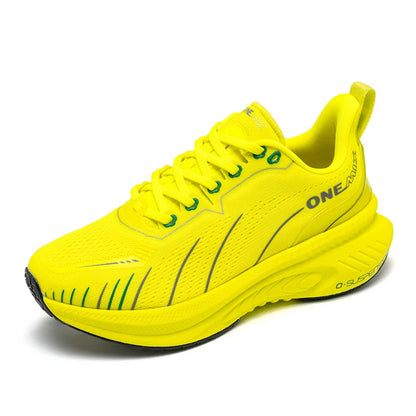 Zapatillas de running ONEMIX con nueva amortiguación para hombre, aptas para corredores de peso elevado, deportivas con cordones para mujer, antideslizantes, de exterior, zapatillas atléticas masculinas