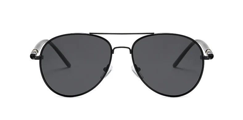 Ochelari de soare polarizați pentru bărbați și femei, ochelari colorati cu lentile reflectorizante, ochelari de soare pentru șofat, negri, unisex, cu lentile de pilot, UV400