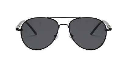 Ochelari de soare polarizați pentru bărbați și femei, ochelari colorati cu lentile reflectorizante, ochelari de soare pentru șofat, negri, unisex, cu lentile de pilot, UV400