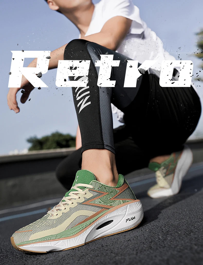 Running Shoes Carbon Plate Specialty Marathon Men's Sports Breathable Lightweight Women's Comfortable Athletic Non-slip Sneakers