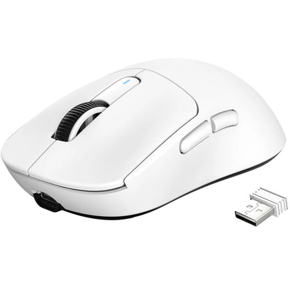 ATTACK SHARK X3 Wireless Gaming Mouse, 49g Ergonomic PC Mouse, Triple Modes PAW3395 26K DPI Optical Sensor, Programmable Buttons
