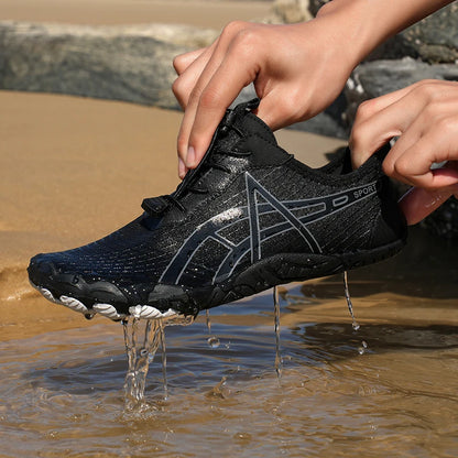 Aqua Shoes Herr Vattenskor Barfota strandskor Unisex Snabbtorkande utomhusskor Träningsskor Gymskor Sneakers Storlek 35–46