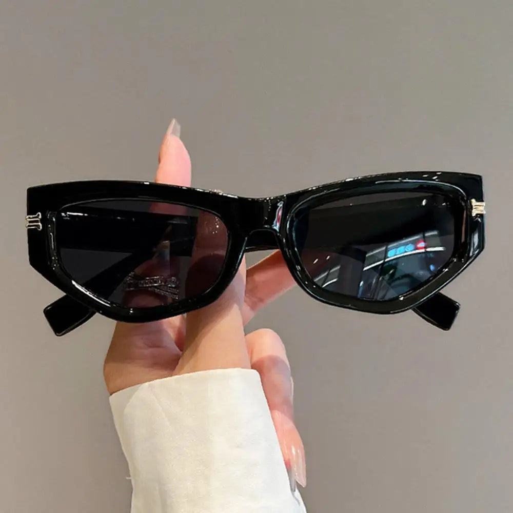 Vintage Cat Eye Sunglasses Men Women New in Fashion Irregular Gradient Eyewear Shades Luxury Brand Designer Sun Glassses 2025