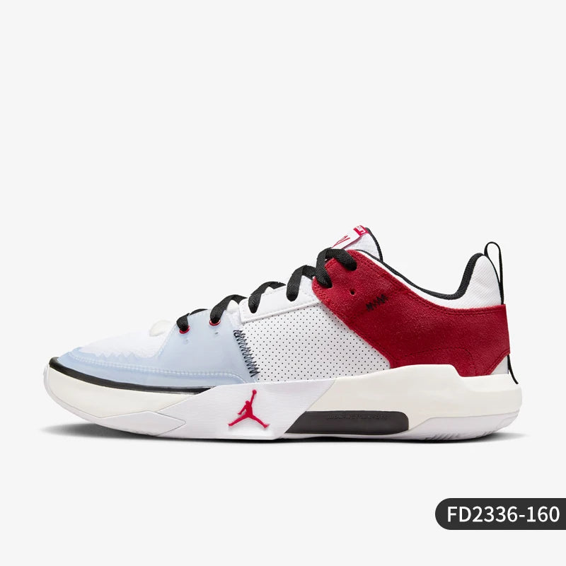 Αυθεντικά επίσημα Nike JORDAN ανδρικά χαμηλά παπούτσια μπάσκετ με κορδόνια, διαπνέοντα και μοντέρνα FD2336-160