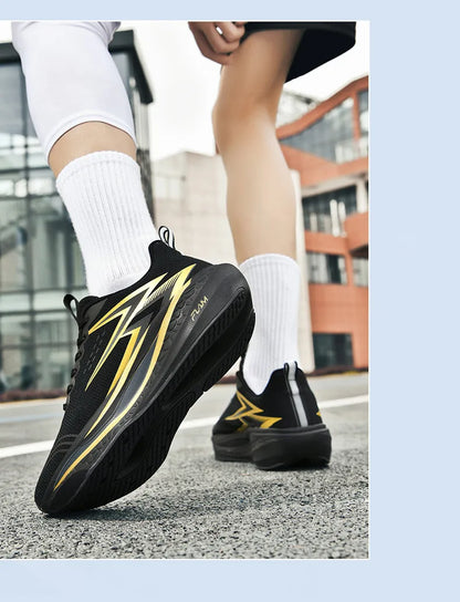 Running Shoes Carbon Plate Specialty Marathon Men's Sports Breathable Lightweight Women's Comfortable Athletic Non-slip Sneakers