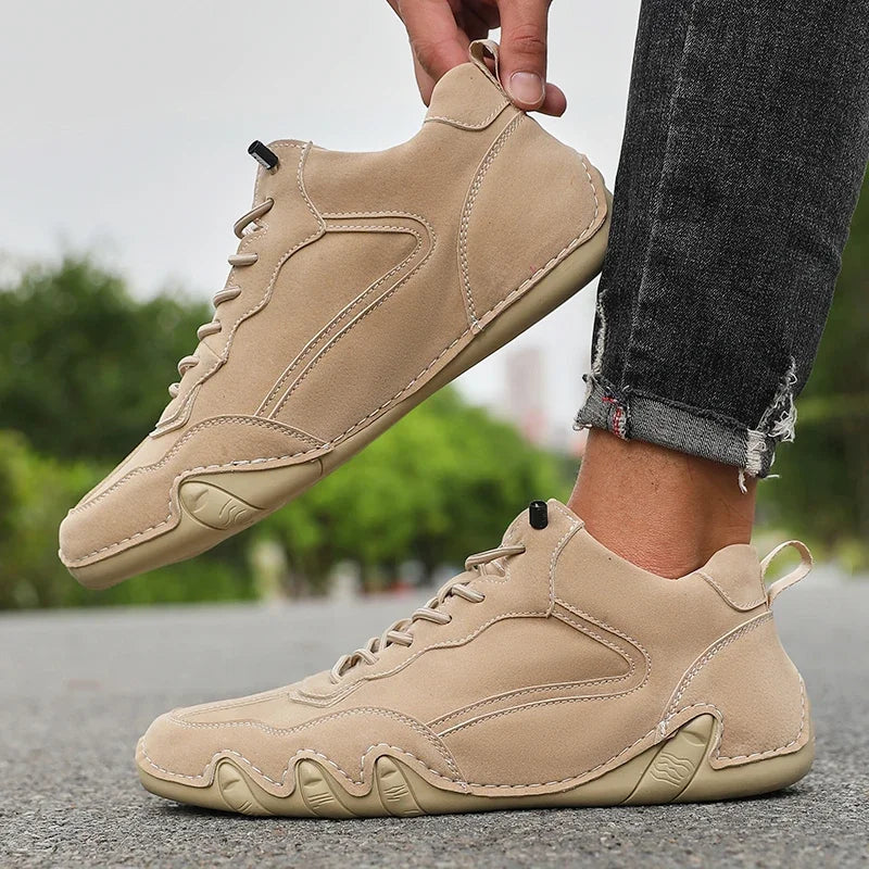 Men's Casual Shoes Comfortable High-end Leather Fashionable Casual Loafers Walking Sports Shoes Facon Designer Shoes 2025