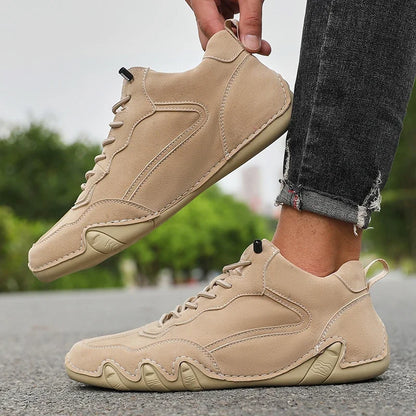 Men's Casual Shoes Comfortable High-end Leather Fashionable Casual Loafers Walking Sports Shoes Facon Designer Shoes 2025