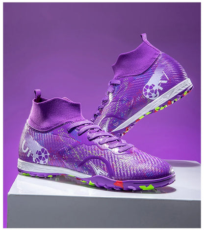 Professional Football Boots Men Soccer Shoes Society Football Cleats Ultralight Training Soccer Sneakers Men Outdoor Sports Shoe