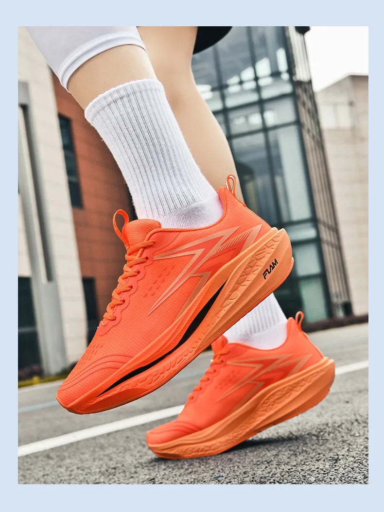 Running Shoes Carbon Plate Specialty Marathon Men's Sports Breathable Lightweight Women's Comfortable Athletic Non-slip Sneakers