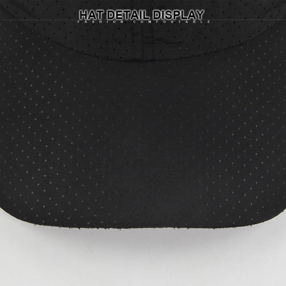 Dry Quickly Sun Cap Woman Outdoors Casual Sport Hat Men Big Size Baseball Cap 55-60cm Adjustable Sun Visor Cap Peaked Cap