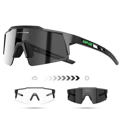 Ochelari de soare fotocromatici Kapvoe pentru ciclism, ochelari pentru bărbați, ochelari de modă, pentru bicicletă de munte, pentru ciclism în aer liber, pe șosea, ochelari de protecție, ochelari sportivi, MTB, bicicletă