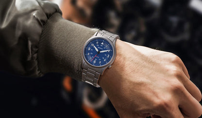 BERNY Titanium Watches for Men Super Luminous Sapphire Field Men's Watch Outdoor Quartz Wristwatch Lightweight 5ATM
