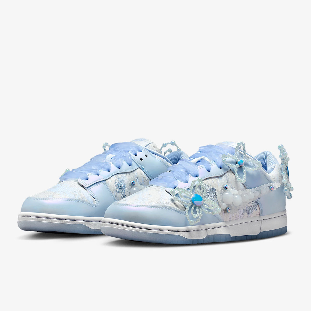 Nike Authentic Dunk Low – dámske módne ľahké ležérne tenisky s kvetinovým vzorom HV8575-100