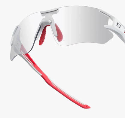 Ochelari de ciclism fotocromatici ROCKBROS, ochelari de soare pentru biciclete și sporturi în aer liber, ochelari cu schimbare de culoare, ochelari pentru MTB și biciclete de șosea, ochelari de protecție pentru biciclete