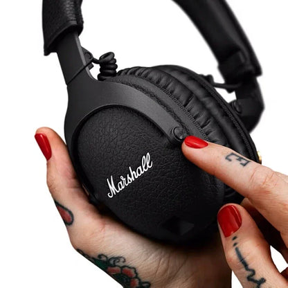 Marshall MONITOR II A.N.C. Cuffie wireless con cancellazione del rumore – Headset Bluetooth premium over-ear con bassi profondi, microfono e audio gaming