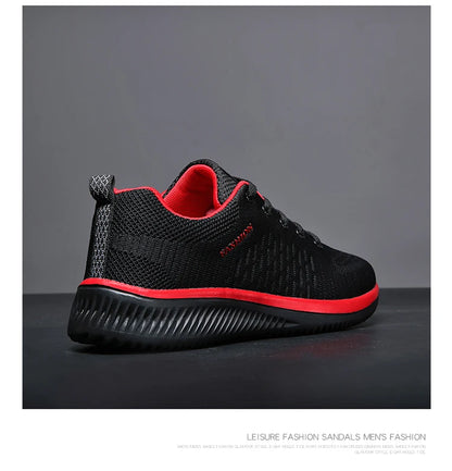 Men's Running Shoes Breathable Light Comfortable Men's Casual Shoes Tennis Outdoor Slip-On Walking Sneakers