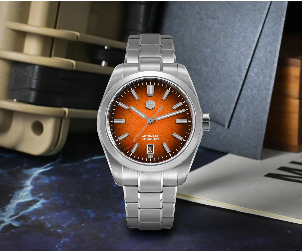 San Martin 36/39/42mm SN0144 JianZhan Gada Watch Miyota 9015 Original Design Chinese Style Dress Men Automatic Mechanical Watch