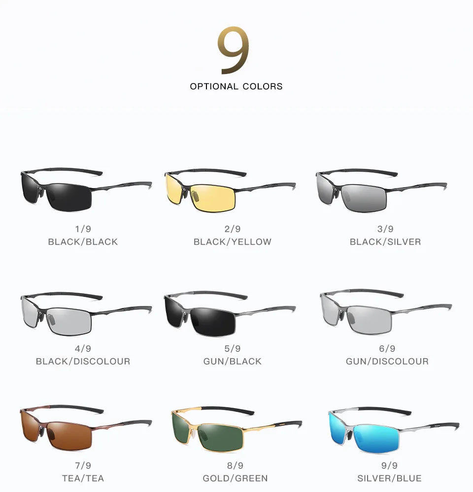 Ochelari de soare polarizați, ochelari de condus, ochelari de vedere pe timp de noapte, ochelari pentru ciclism, Kask, Bicchieri, ochelari de soare pentru bărbați, Cascos, pescuit
