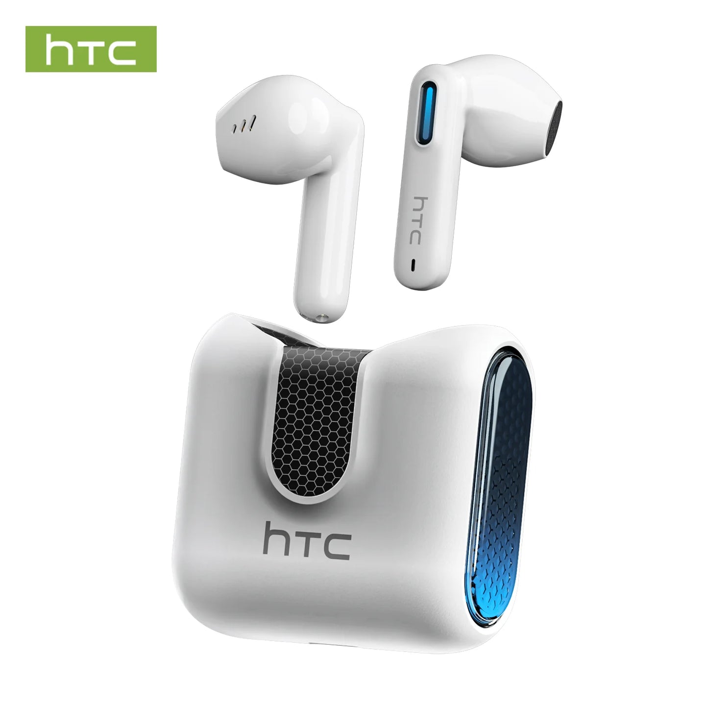 HTC NE49 6.0 True Wireless Earbuds Gaming HiFi Deep Bass Lightweight Cool Design IPX5 Waterproof Choice
