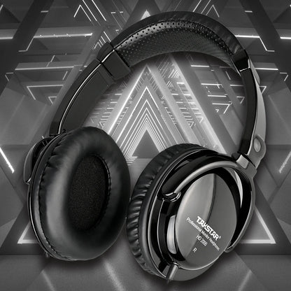 Takstar HD2000 Wired Over Ear Headphones Studio Monitor & Mixing DJ Stereo Headsets for Computer Recording Phone Piano Guitar PC