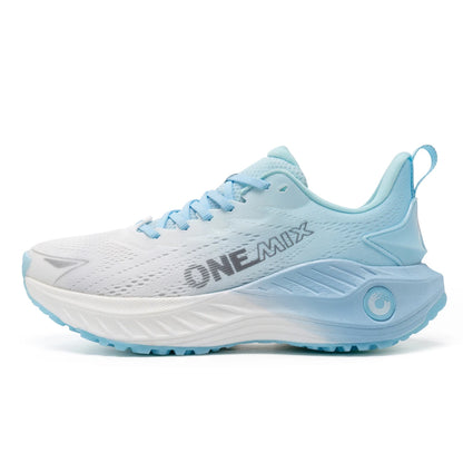 Zapatillas de running casual ONEMIX transpirables de verano para jogging, calzado deportivo ligero para hombre y mujer, gimnasio y exterior, con amortiguación