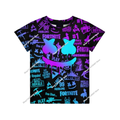 Sudadera con capucha Fortnite Anime para niños, streetwear hip-hop para hombre, ropa deportiva casual de corte holgado, moda outdoor