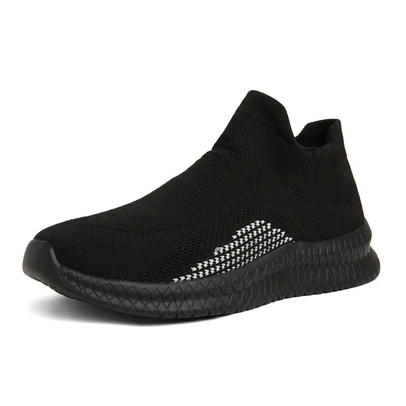 Lightweight Men's Walking Shoes Outdoor Soft Male Casual Shoes Flexible Breathable Men Loafers Slip-On Footwear Sneakers 39-48