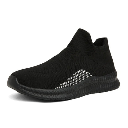 Lightweight Men's Walking Shoes Outdoor Soft Male Casual Shoes Flexible Breathable Men Loafers Slip-On Footwear Sneakers 39-48