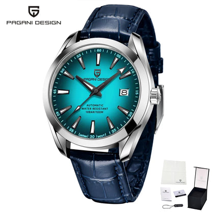PAGANI DESIGN Luxury Business 40MM Men's Mechanical Watch Top Luxury Sapphire Glass Men's Automatic Watch 100M Waterproof