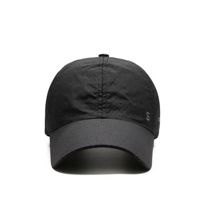 Solid Running Cap Thin Quick Drying Breathable Duck Tongue Outdoor Men's Women Sun Summer Fishing Visor Baseball Cap