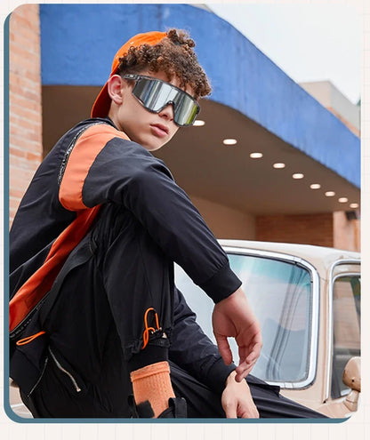 KAPVOE Ochelari UV400 pentru bărbați și femei, pentru ciclism de șosea, sporturi montane, activități în aer liber, ochelari de soare fotocromatici pentru ciclism, ochelari de bicicletă