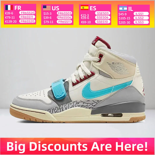 Nike Jordan Legacy 312 Hybrid Sneakers Classic Fusion Design All-Day Comfort Versatile Casual Style Unisex FB1875-141
