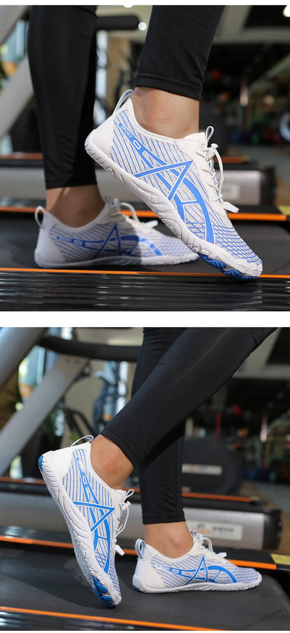 Aqua Shoes Herr Vattenskor Barfota strandskor Unisex Snabbtorkande utomhusskor Träningsskor Gymskor Sneakers Storlek 35–46