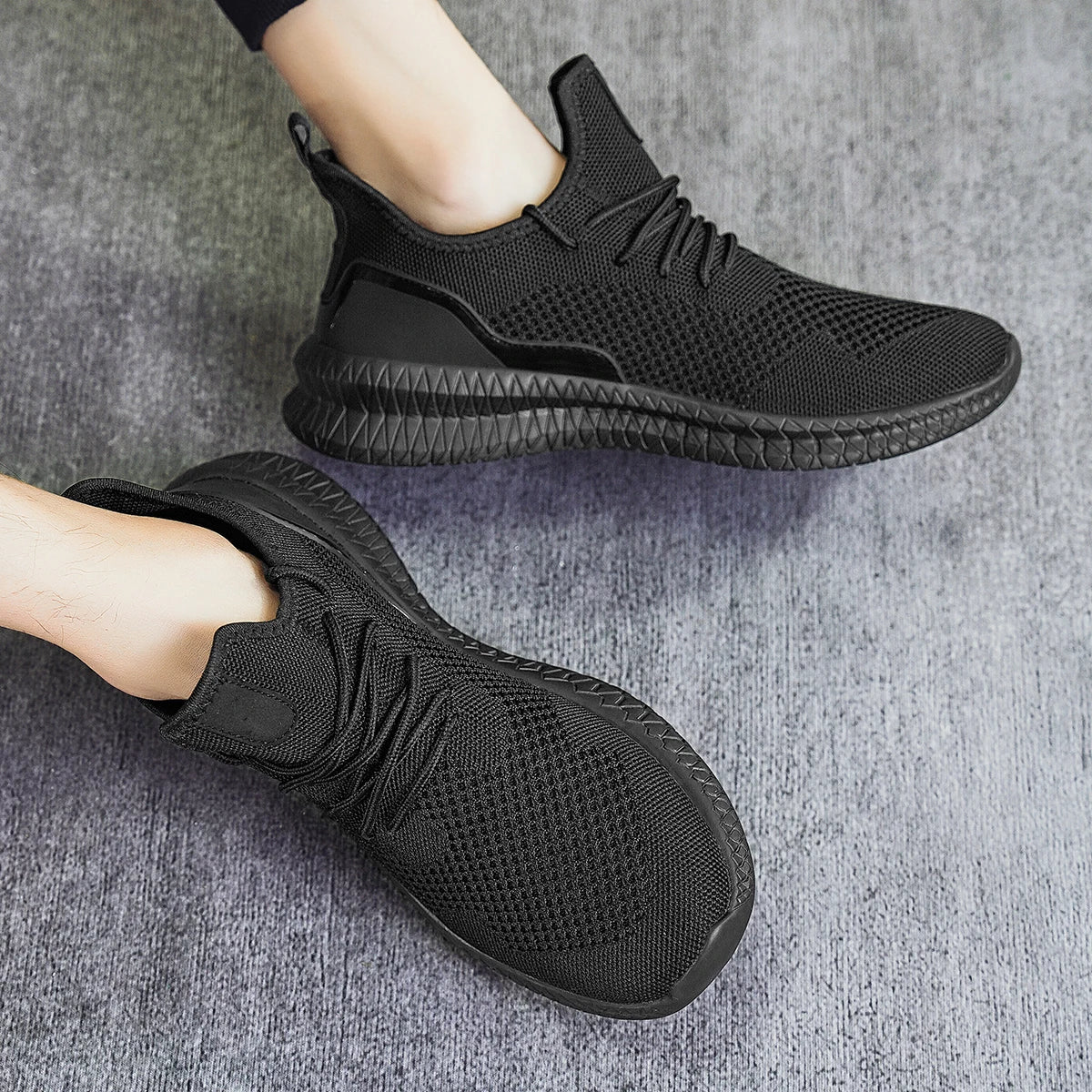 MAEDEF Wanderschuhe, Outdoor-Tennisschuhe, leichte, bequeme und atmungsaktive Freizeitsneaker für Herren