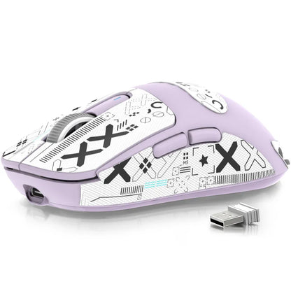 ATTACK SHARK X3 trådløs gamingmus PixArt PAW3395 49g SUPERLIGHT, BT/2.4G trådløs/kablet, 6 justerbare DPI op til 26000