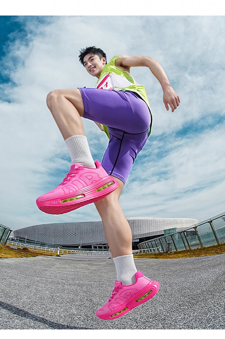 New Men's Sports Running Shoes, Casual Marathon, Breathable Lightweight, Women's Comfortable Athletic Non-Slip Walking Sneakers