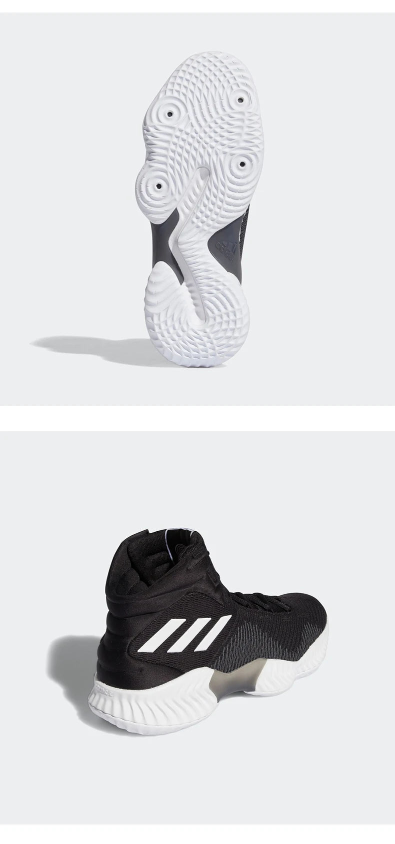 Adidas véritable Pro Bounce chaussures de basket-ball de sport rembourrées mi-hautes pour hommes FW5746