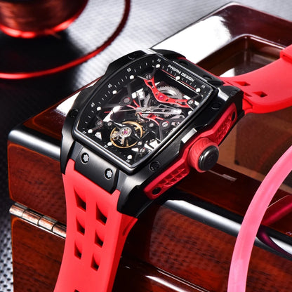 PAGANI DESIGN 2026 42MM New Alien Hollow Back Transparent Movement Luxury Men Watch Sapphire Glass Automatic Men Watches For Men