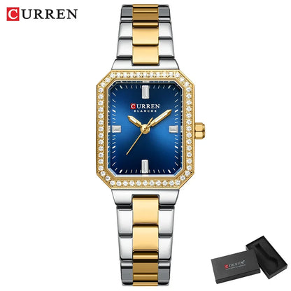 CURREN Elegant Quartz Ladies Wristwatch Top Brand Original Watch For Women Luxury Waterproof Luminous Watches