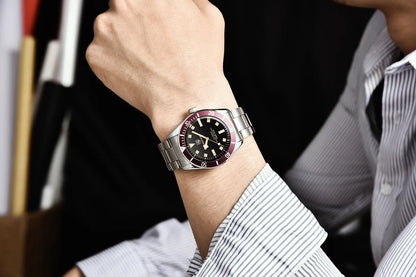 2026 New BENYAR Men's Luxury Automatic Watches Mechanical Business Waterproof Wrist Watch for Men Sports Luminous Men Bracelet