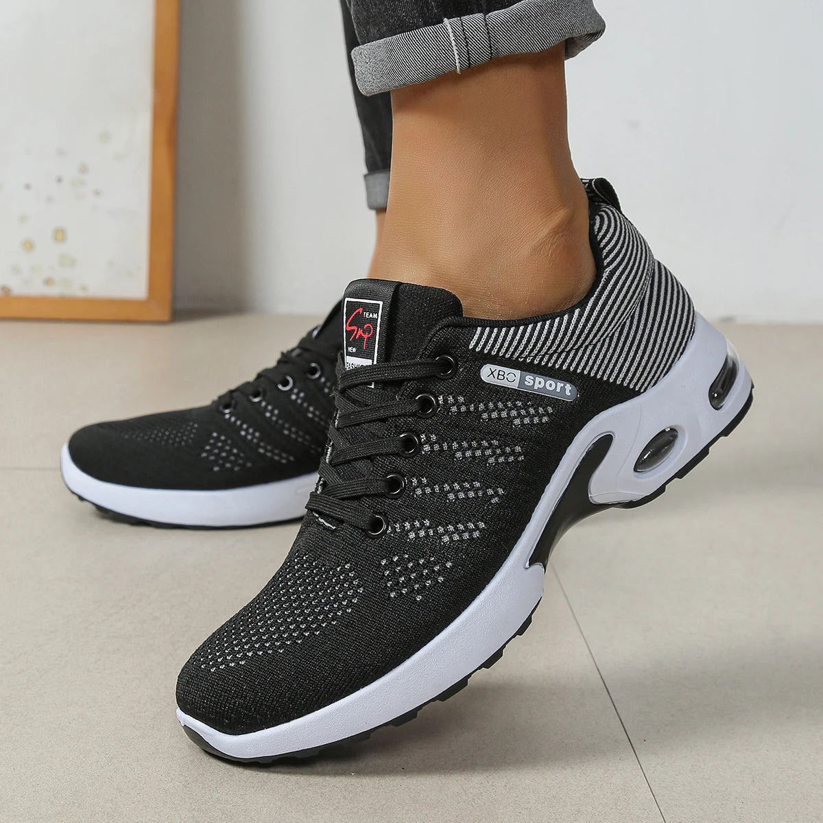 Men's shoes Fashion Super Breathable Lace-Up Running Shoes - Non-slip, durable and pillow comfort - Men's Fashion Sneakers