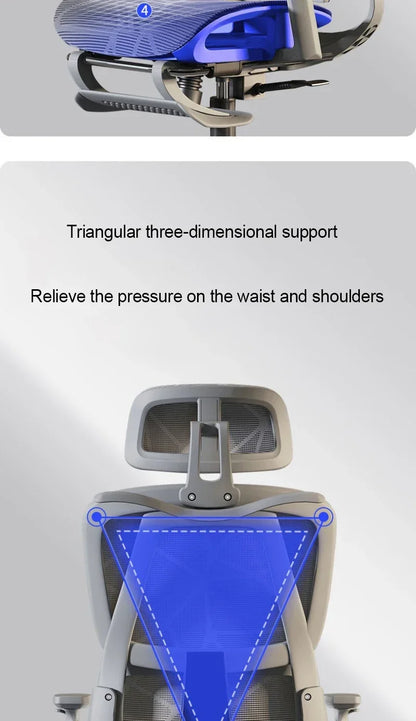 Gaming Chair  Adjustable Relax Ergonomic Office ChairStudy Long Sitting  Cadeira  Silla Gamer Office Supplies Daily Necessities