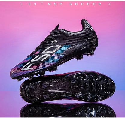 Nouvelles chaussures de football pour hommes, chaussures d'entraînement, chaussures de sport pour terrain gazonné, chaussures de football pour activités de plein air, baskets antidérapantes, chaussures professionnelles po