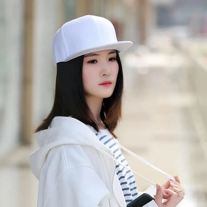 Men Women Multi Color Baseball Cap Peaked Cap Streetwear Hip hop Dad Hat wide Flat Brim Snapback Hat Outdoor Sun Hats for adult