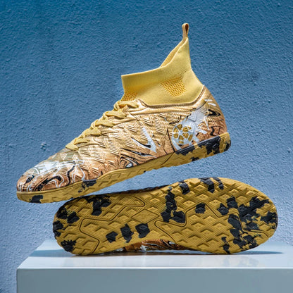 New Men's Professional Soccer Shoes Non-slip Football Boots Unisex Breathable Futsal Sports New Cleats Drop Shipping Ultralight