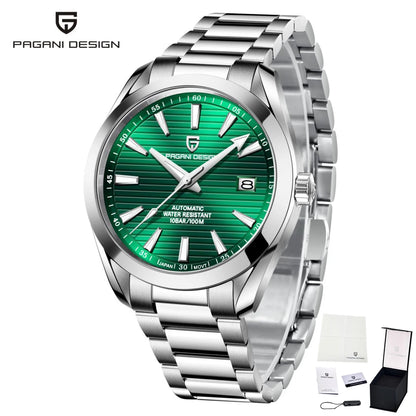 PAGANI DESIGN Luxury Business 40MM Men's Mechanical Watch Top Luxury Sapphire Glass Men's Automatic Watch 100M Waterproof