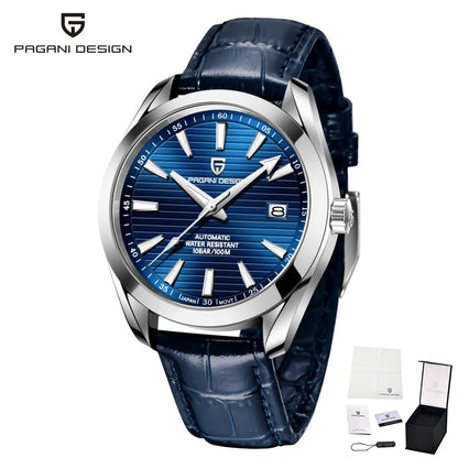 PAGANI DESIGN Luxury Business 40MM Men's Mechanical Watch Top Luxury Sapphire Glass Men's Automatic Watch 100M Waterproof